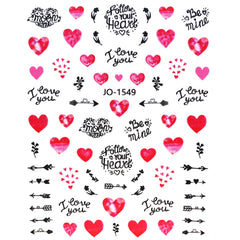 Nail Sticker - Valentine