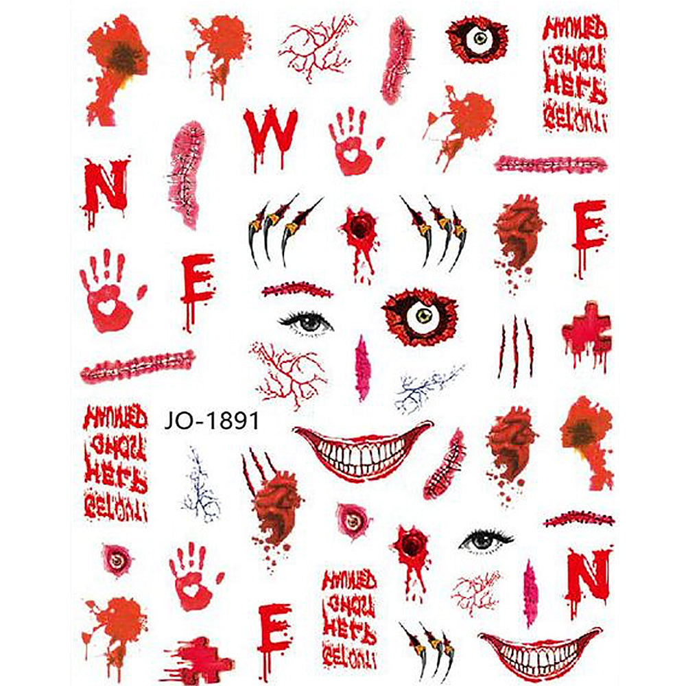 Nail Sticker - Spooky