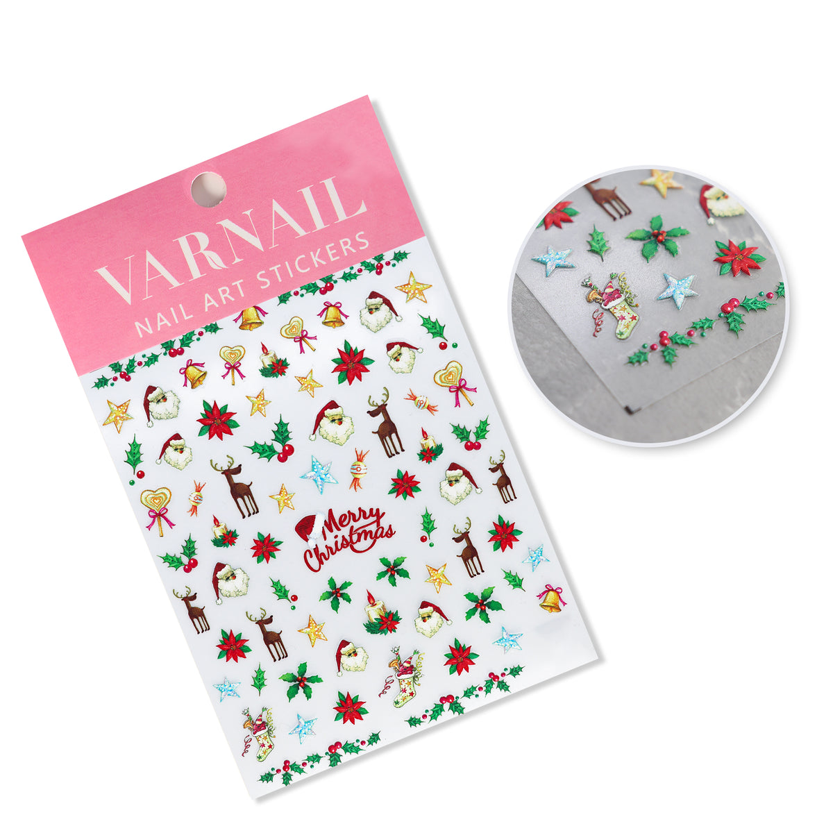 5D Nail Sticker - Christmas