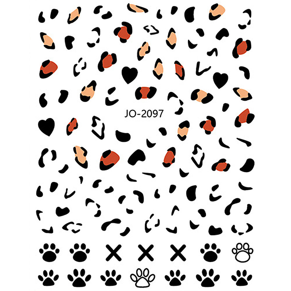 Nail Stickers - Leopard Print