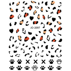 Nail Stickers - Leopard Print