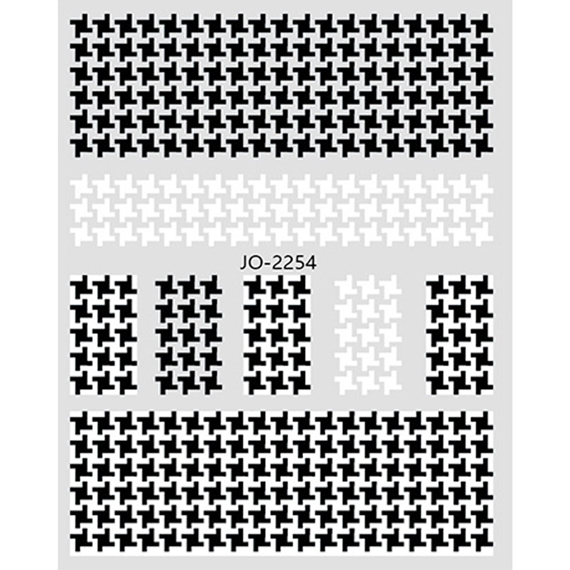 Nail Stickers - Plaid & Houndstooth