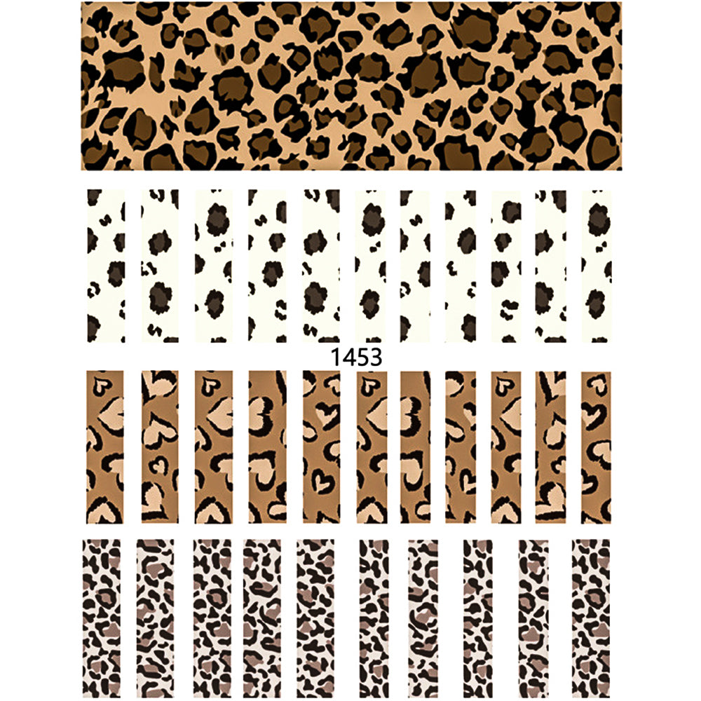 Nail Stickers - Leopard & Zebra