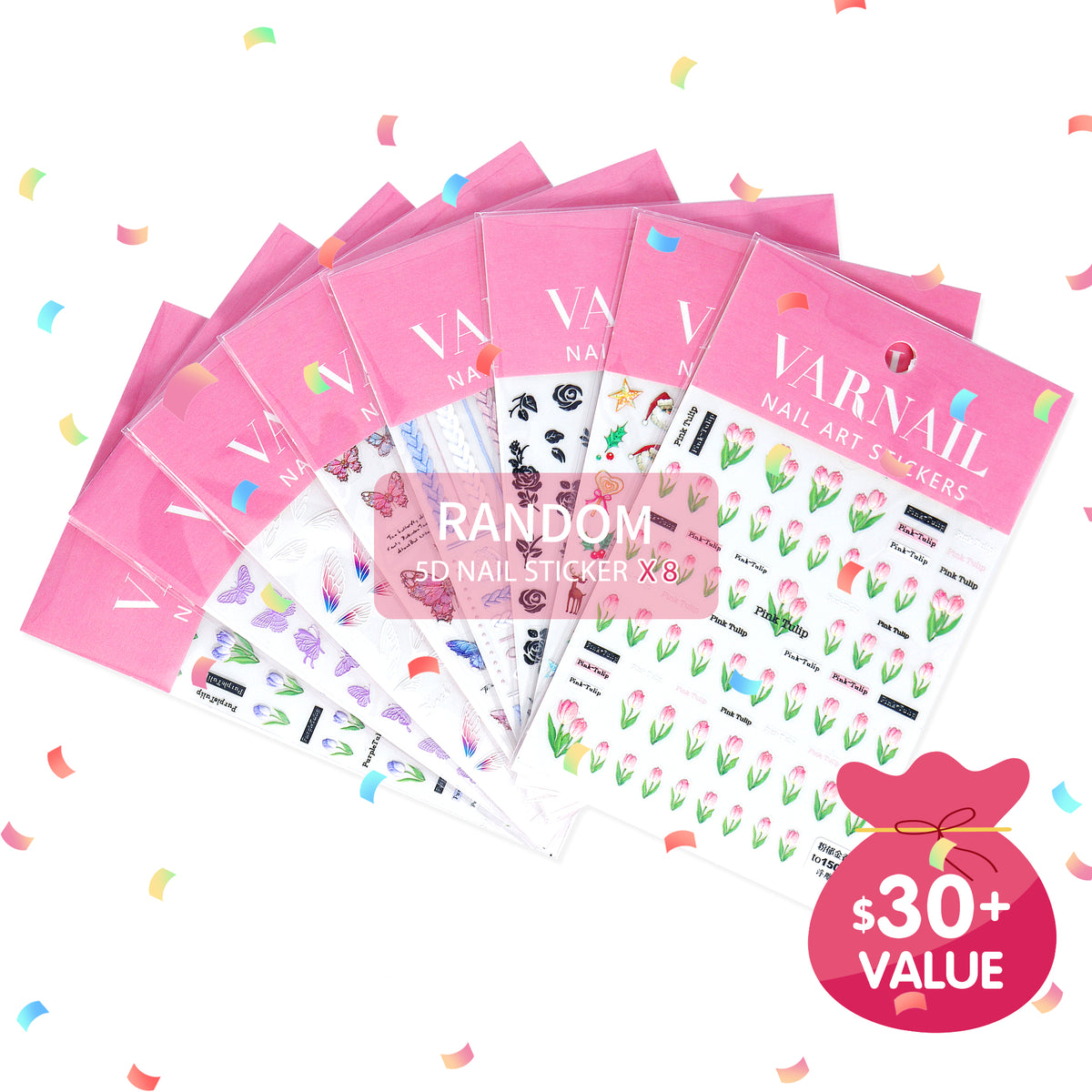 Nail Stickers Lucky Bag (Premium）