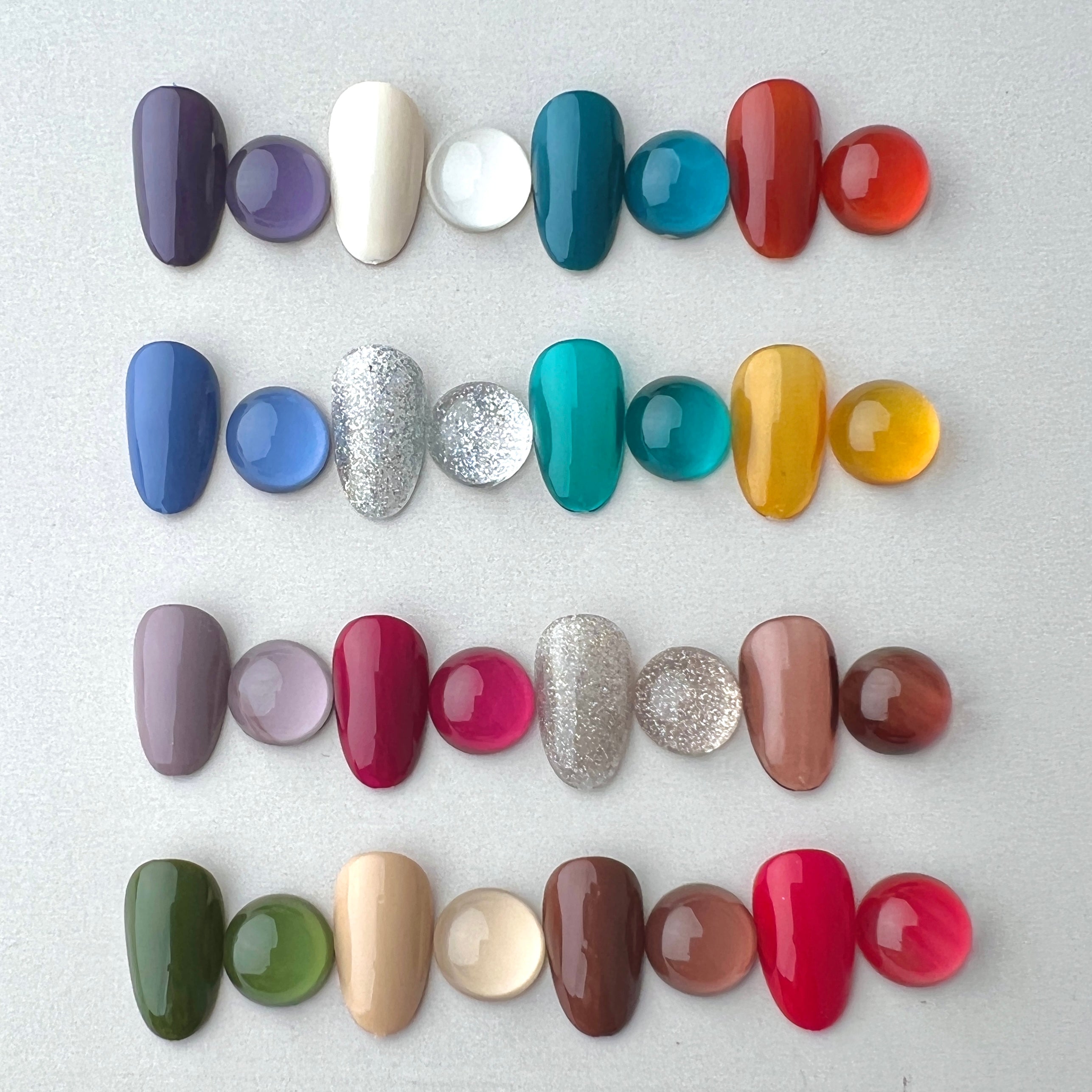 16 Colors Solid Gel Polish Palette - MOSAIC TURKEY