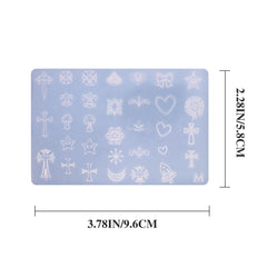 Nail Art Mold - M Cross