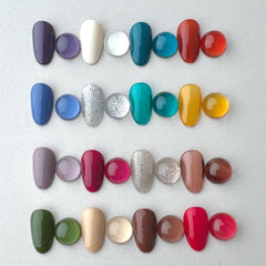 16 Colors Solid Gel Polish Palette - MOSAIC TURKEY
