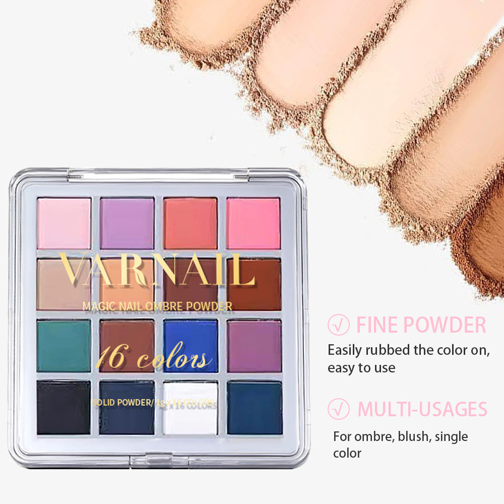 Magic Nail Ombre Powder Palette - #02