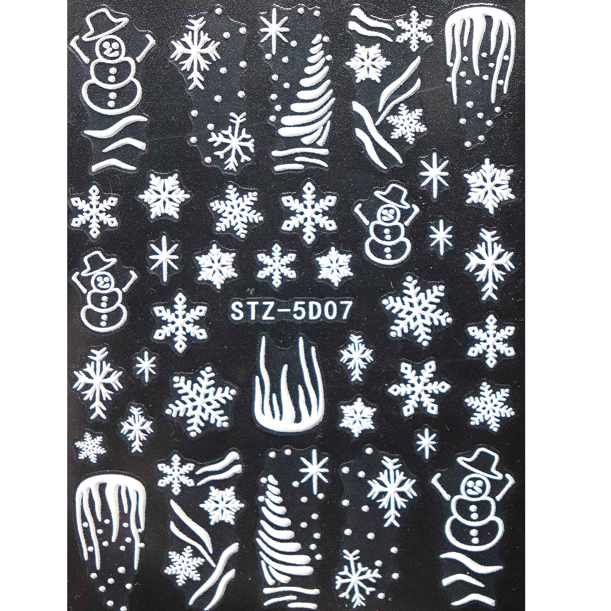 5D Nail Sticker - Snowflake