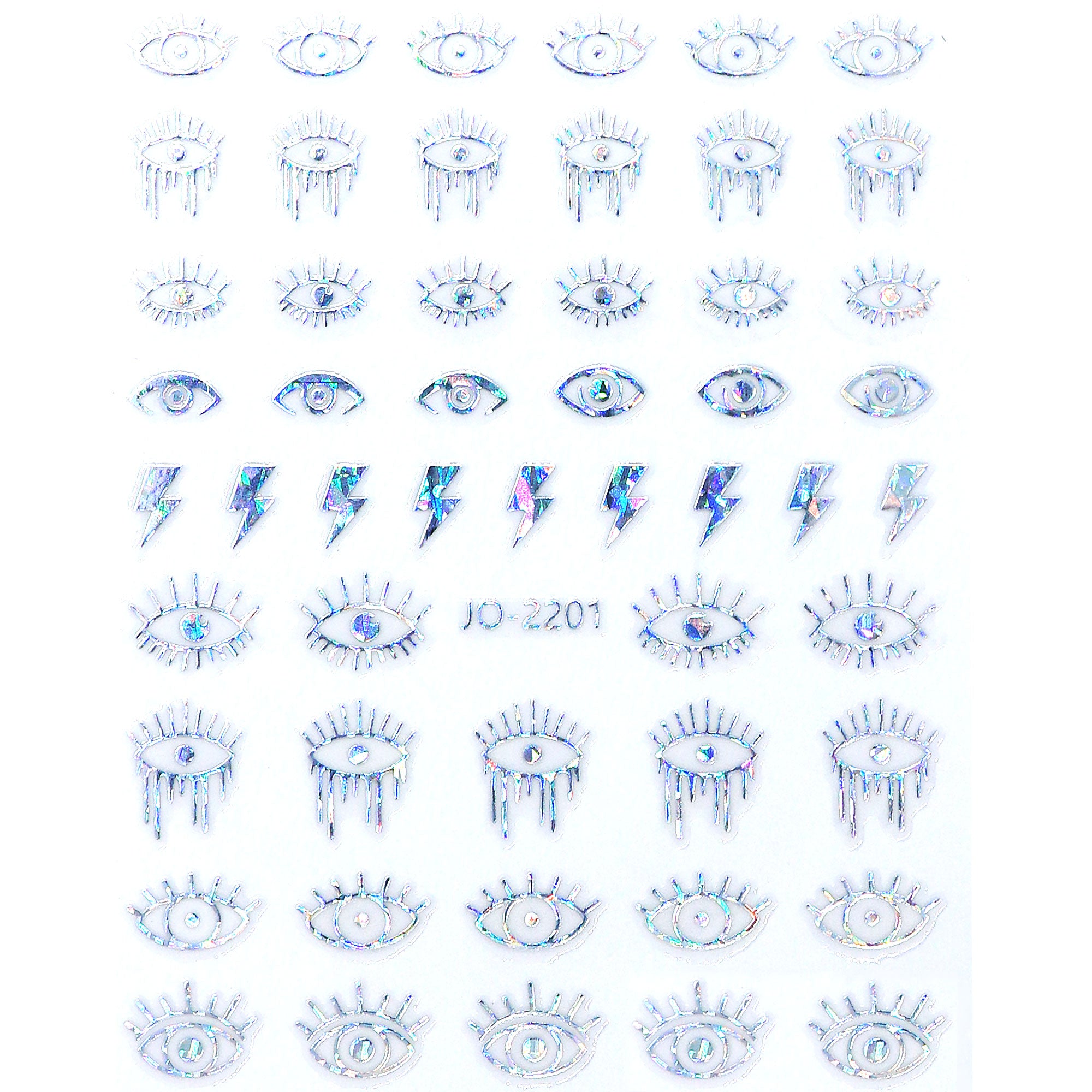 Nail Sticker - Eyes