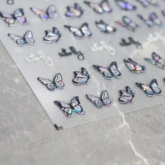 5D Nail Sticker - Holo Butterfly
