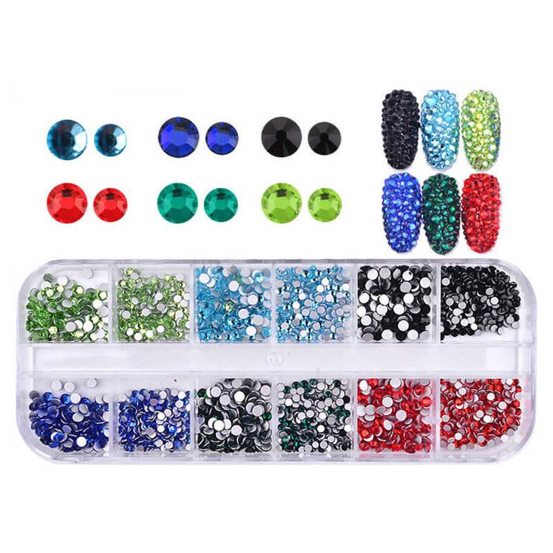Nail Art Flat Back Rhinestones Decoration