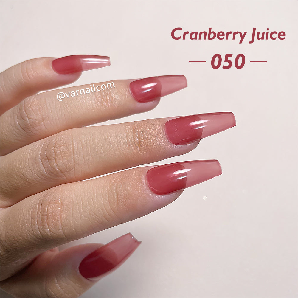 Jelly Gel Polish - 050 Cranberry Juice