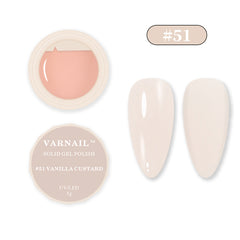 Solid Gel Polish - #51 VANILLA CUSTARD