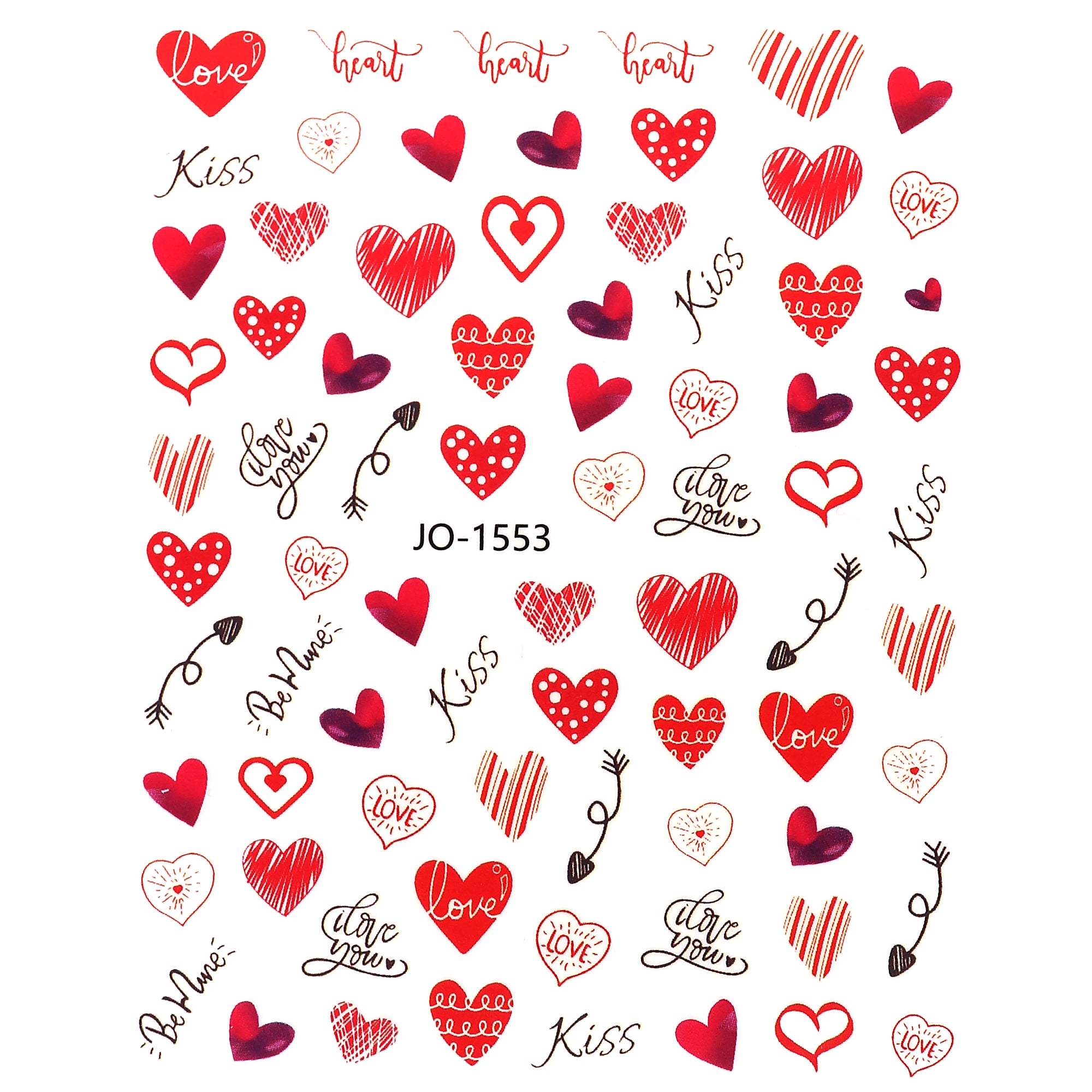 Nail Sticker - Valentine