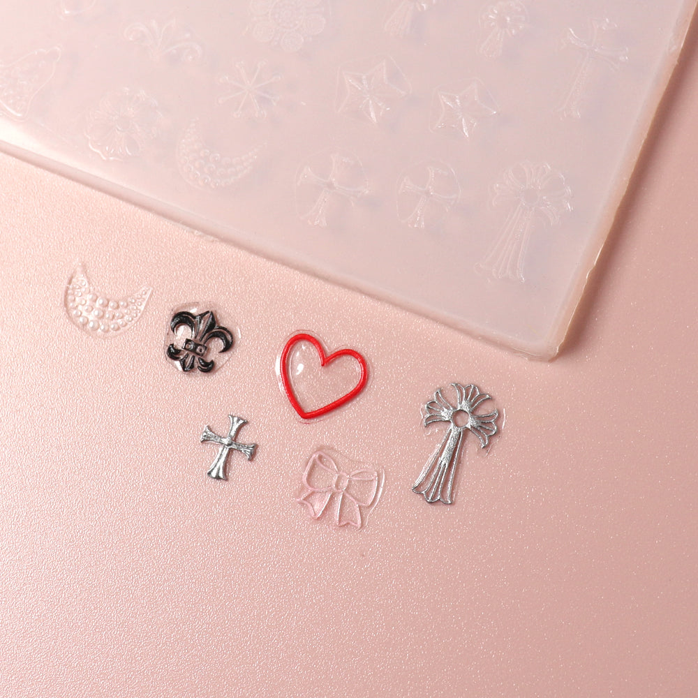 Nail Art Mold - M Cross
