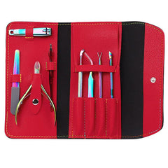 Rainbow Color Manicure 8pcs/Kit with Storage Bag VN152384