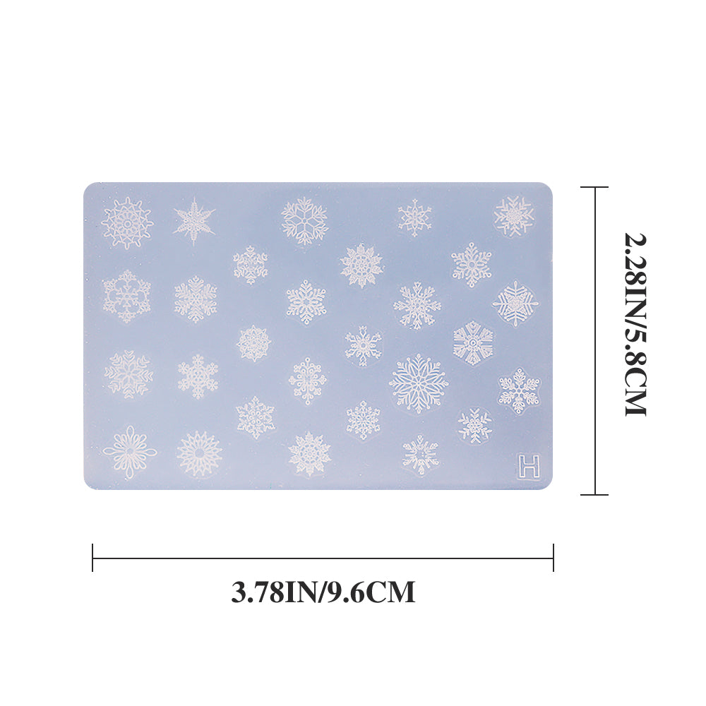 Nail Art Mold - H Snowflake