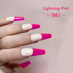 Glass Tint Gel Polish - 061 Lightning Pink