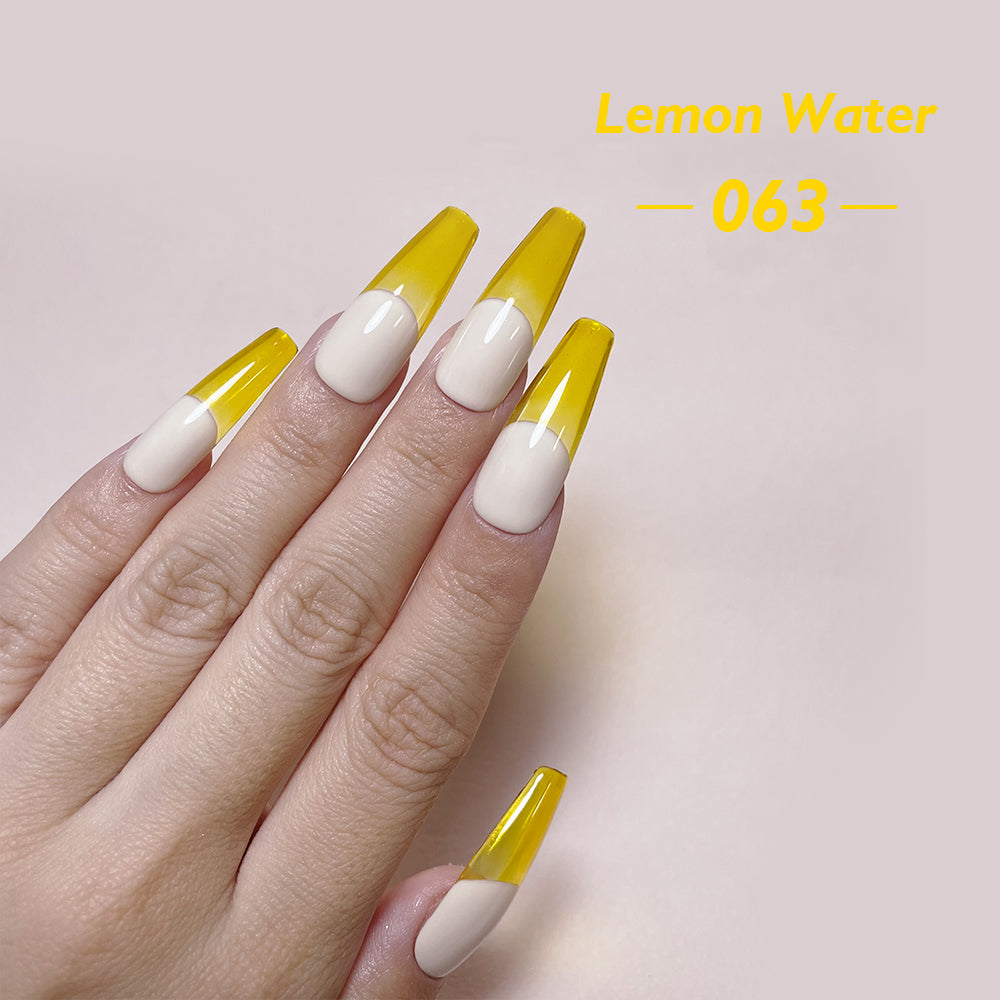 Glass Tint Gel Polish - 063 Lemon Water