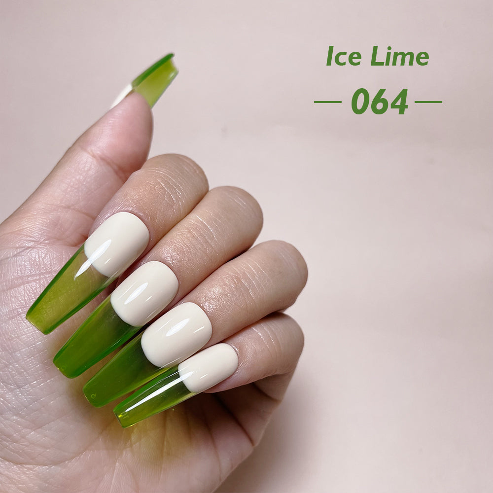 Glass Tint Gel Polish - 064 Ice Lime