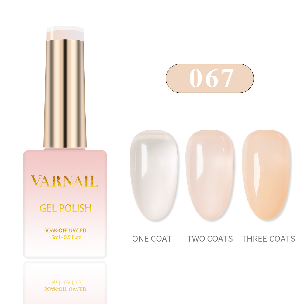 Jelly Gel Polish - 067 Barely There