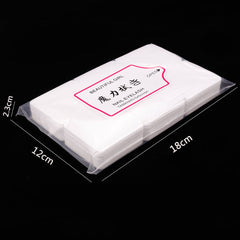 Lint-Free Nail Polish Remover Cleaning Cotton Wipes 300 Pcs/Bag VN1949
