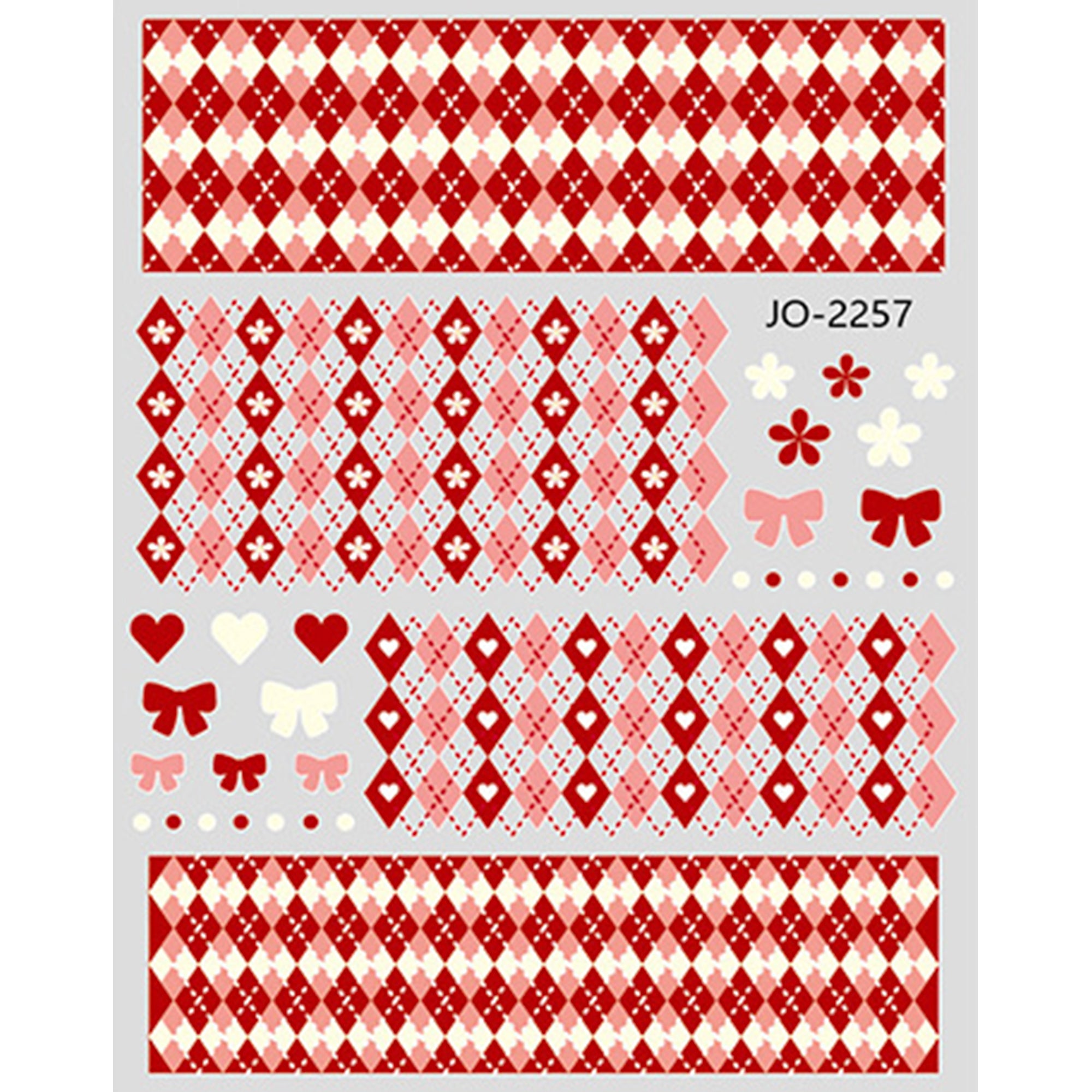 Nail Stickers - Plaid & Houndstooth