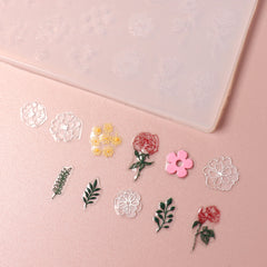 Nail Art Mold - G Flower