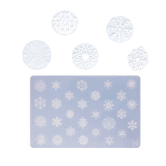 Nail Art Mold - H Snowflake