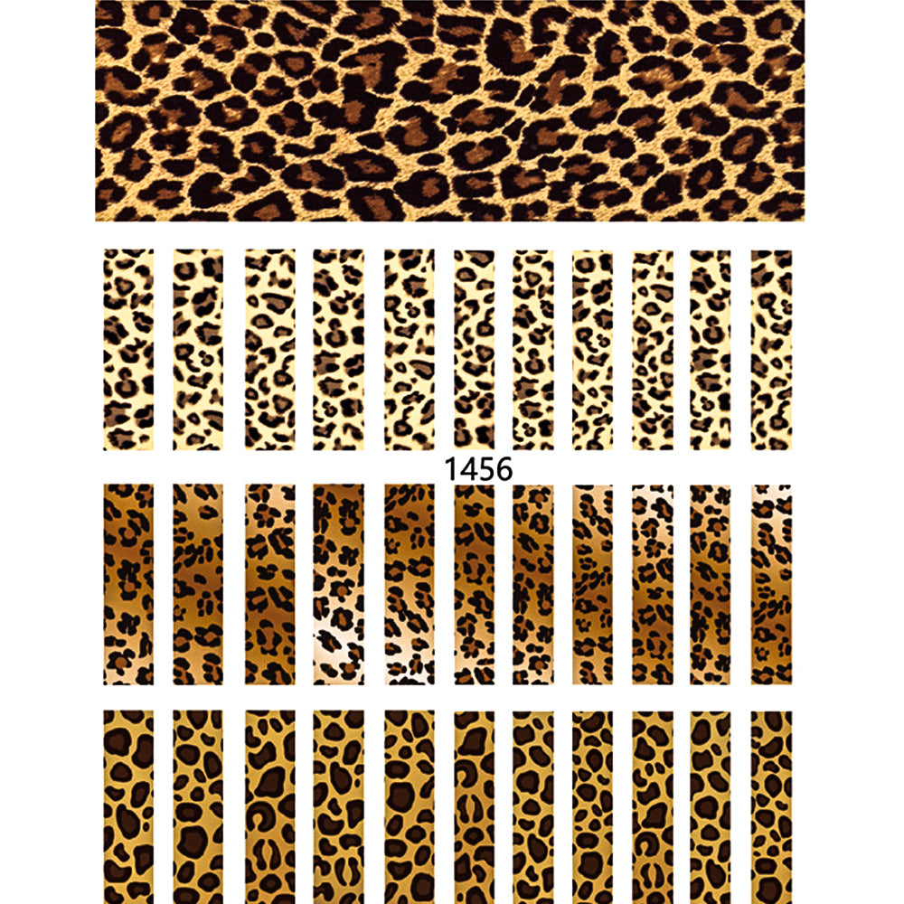 Nail Stickers - Leopard & Zebra
