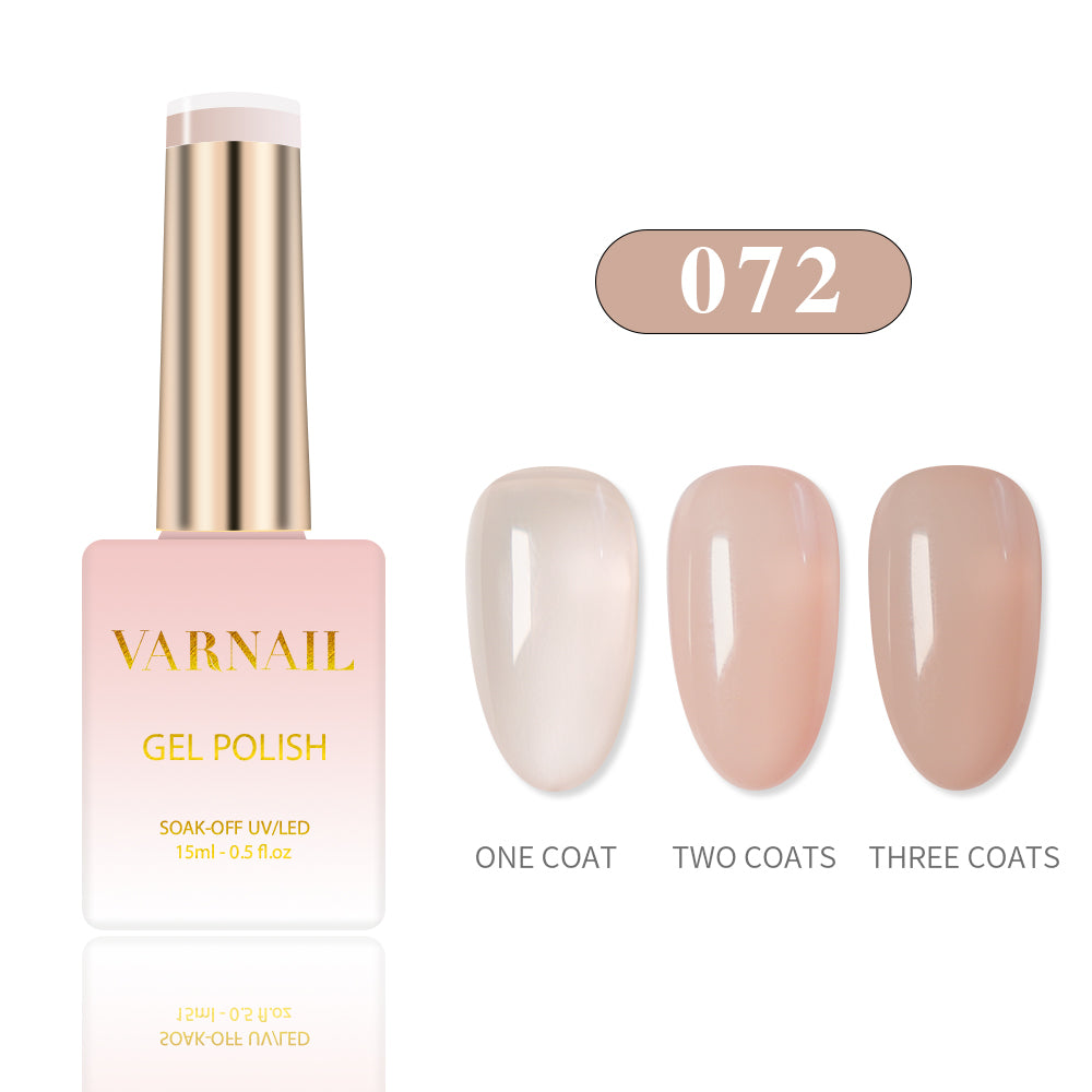 Jelly Gel Polish - 072 Sugar Cocoa