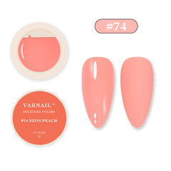 Solid Gel Polish - #74 NEON PEACH