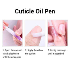 Nail Cuticle Oil Pen Manicure Soften Pen 4Pcs/Set VN152314