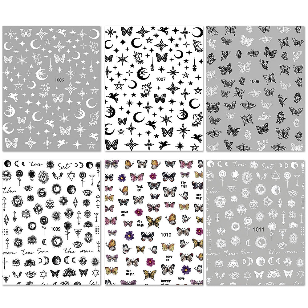 Nail Stickers - Dreamy Butterfly