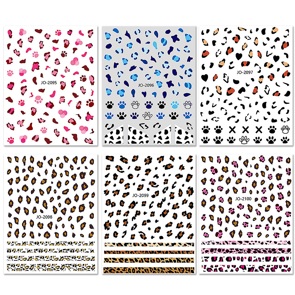 Nail Stickers - Leopard Print