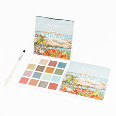 16 Colors Solid Gel Polish Palette - SPRING MORANDI