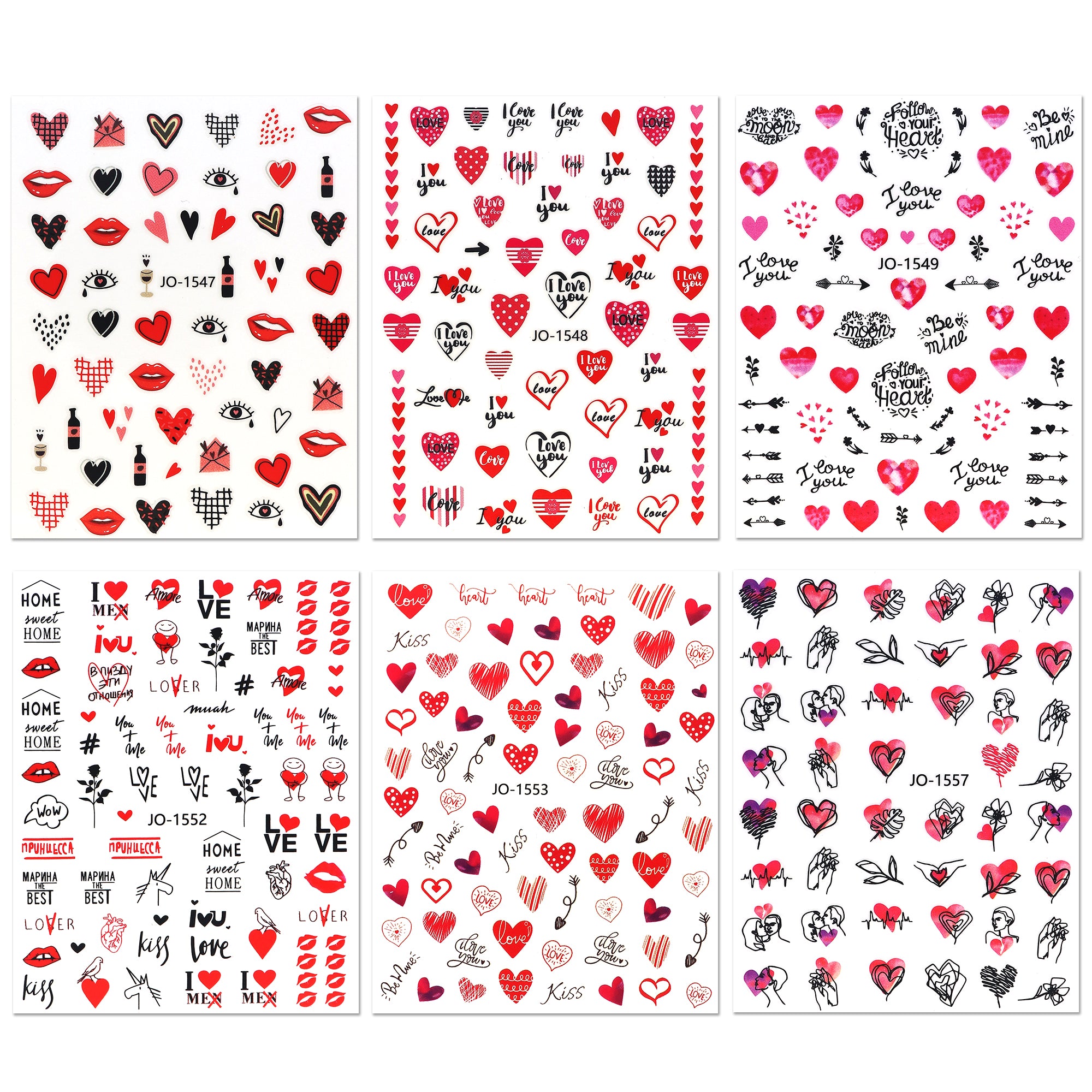 Nail Sticker - Valentine