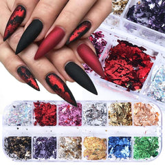 Glitter Aluminum Flakes Sequins  VN152066