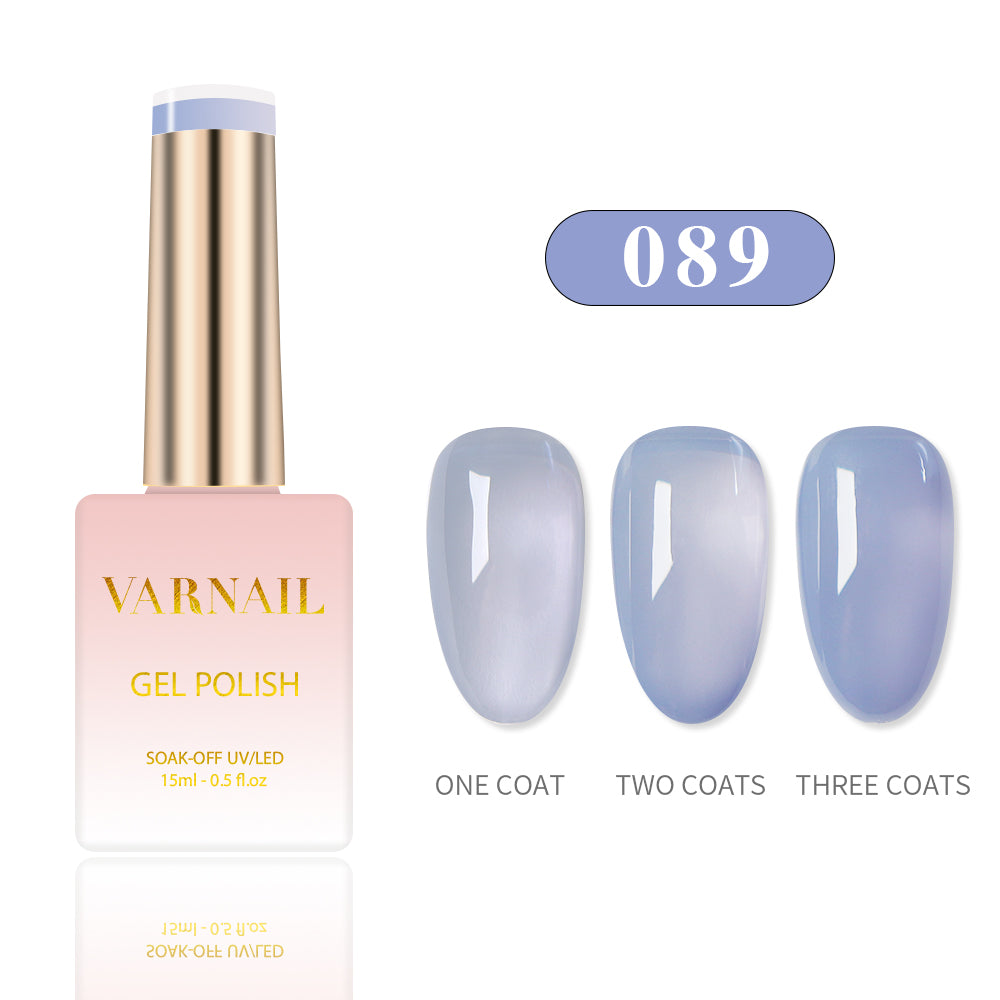 Jelly Gel Polish - 089 Ice Blue