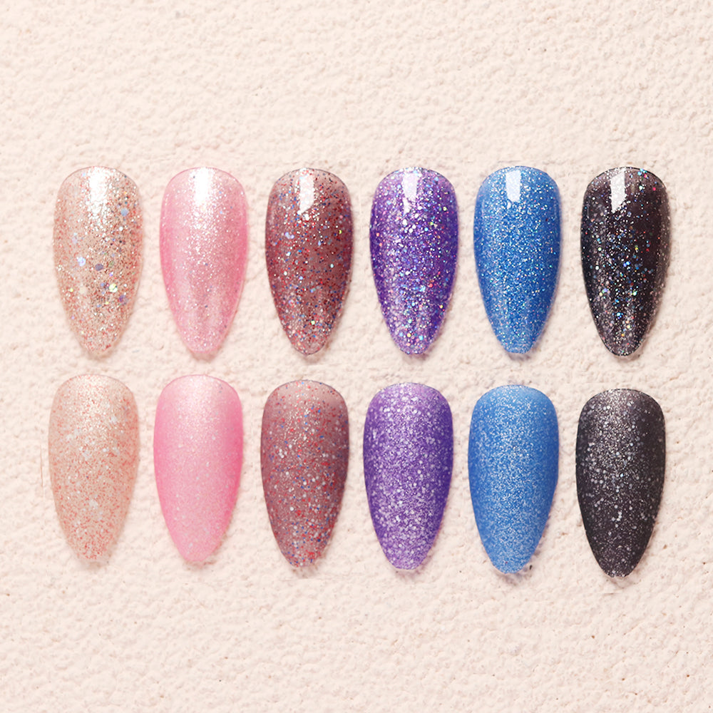 6 Colors Gel Polish Set - S08 Star of The Stage