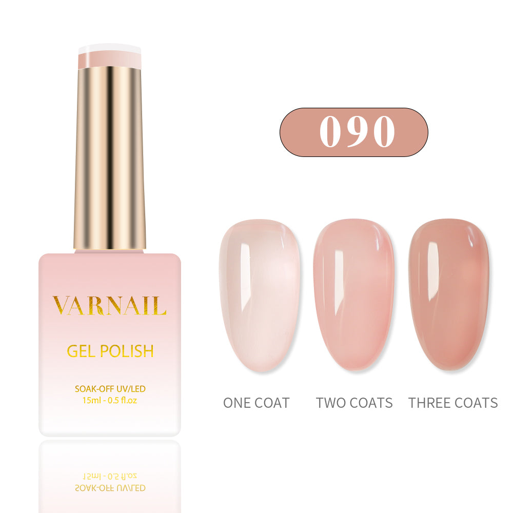 Jelly Gel Polish - 090 Rose Tea