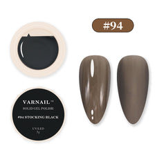 Solid Gel Polish - #94 STOCKING BLACK