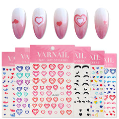 Nail Stickers - Ombre Heart