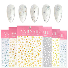 Nail Stickers - Christmas Snowflakes