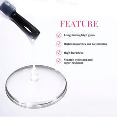 VARNAIL™ High Gloss Tempered Top Coat 15ml