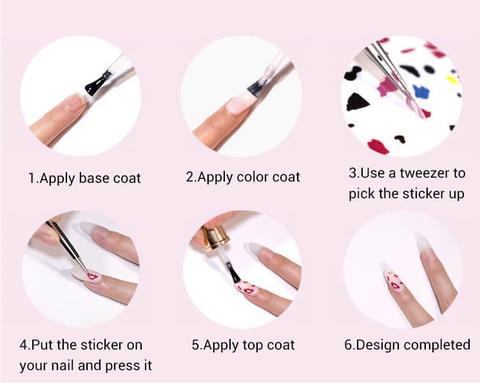 Nail Sticker - Glow in the Dark Halloween