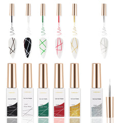 Liner Gel Art Polish Set - Christmas