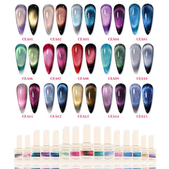 Aurora Cat Eye Gel - CEA08 Red Gem