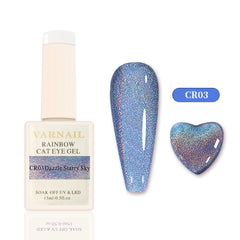 Laser Rainbow Cat Eye Gel - CR03 Dazzle Starry Sky